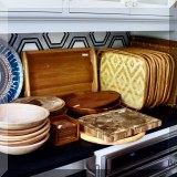 K09. Wooden ware and trays. 